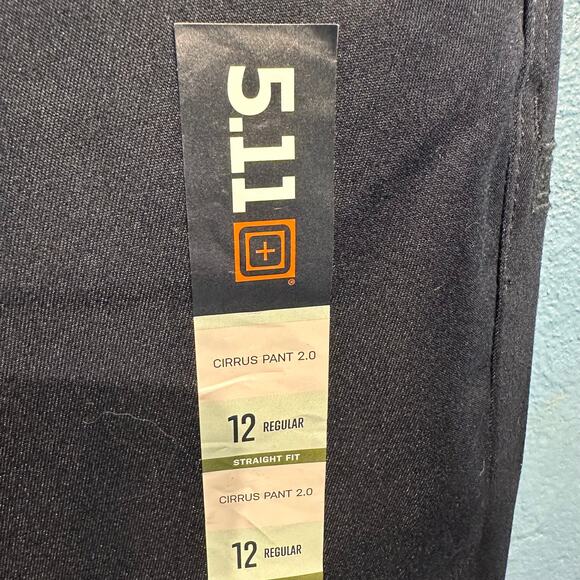 NWT 5.11 Size 12 Reg Cirrus Pant 2.0 Dark Navy Straight Fit Women's Gorpcore - Picture 5 of 12